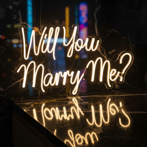 Will You Marry Me ? – Düğün Dekorasyonu – Neon Led Tabela